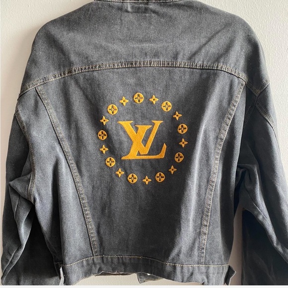 Louis Vuitton vintage Gray Denim Jacket - Picture 5 of 6
